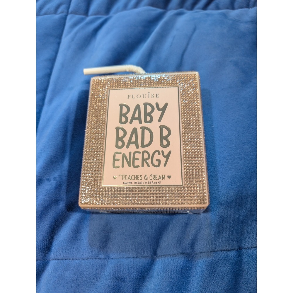 PLouise Baby Bad B Energy Lip Base Women Peaches & Cream Rhinestone Juice Box